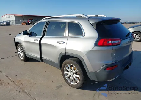 2016 Jeep Cherokee Limited z USA, uszkodzony, nr VIN 1C4PJMDS0GW269086